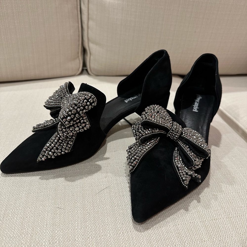 Jeffrey Campbell Valenti Bow Heel Loafers